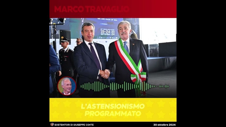 Marco Travaglio sul voto in Liguria e sul Movimento 5 Stelle Marco Travaglio sul voto in Liguria e sul Movimento 5 Stelle