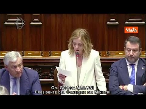 Meloni: “Sono l’unica che ha vinto elezioni e poi è stata esclusa dal tavolo Ue perché di destra” Meloni: “Sono l’unica che ha vinto elezioni e poi è stata esclusa dal tavolo Ue perché di destra”
