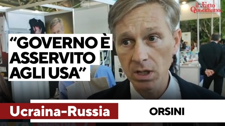 Orsini: “Governo Meloni? Asservito agli Usa, non abbiamo un ministro della Difesa” Orsini: “Governo Meloni? Asservito agli Usa, non abbiamo un ministro della Difesa”