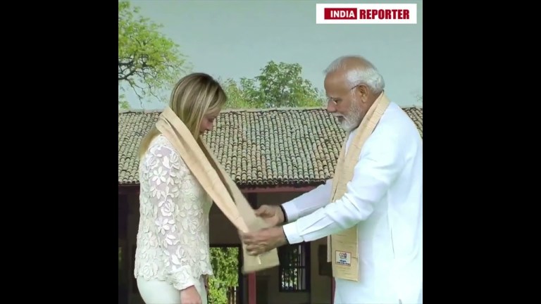 PM Modi’s Light Hearted Moment With Italy’s PM Giorgia Meloni #pmmodi #giorgiameloni PM Modi’s Light Hearted Moment With Italy’s PM Giorgia Meloni #pmmodi #giorgiameloni