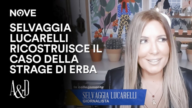 Selvaggia Lucarelli ricostruisce il caso della Strage di Erba | Accordi e Disaccordi Selvaggia Lucarelli ricostruisce il caso della Strage di Erba | Accordi e Disaccordi
