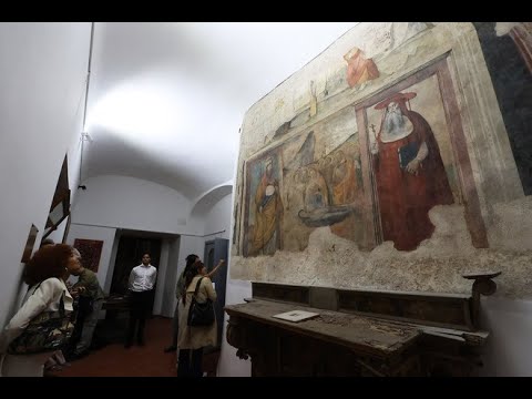 Napoli, gli affreschi restaurati nella chiesa dei santi Filippo e Giacomo Napoli, gli affreschi restaurati nella chiesa dei santi Filippo e Giacomo