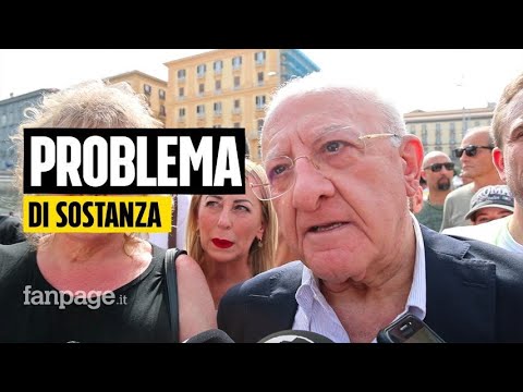 Inchiesta Fanpage, Vincenzo De Luca: “Il problema è la sostanza, non il metodo giornalistico” Inchiesta Fanpage, Vincenzo De Luca: “Il problema è la sostanza, non il metodo giornalistico”