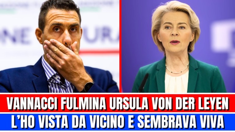 VANNACCI SENZA FRENI SU URSULA VON DER LEYEN “IN AULA HA UN ATTEGGIAMENTO DA PREPOTENTE” VANNACCI SENZA FRENI SU URSULA VON DER LEYEN “IN AULA HA UN ATTEGGIAMENTO DA PREPOTENTE”