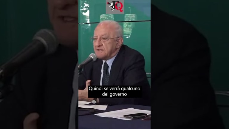 LA BORDATA DI DE LUCA A SANGIULIANO: “SE VERRA’ QUI UNO SULLA SCIA DI GALILEO…” #news #shorts LA BORDATA DI DE LUCA A SANGIULIANO: “SE VERRA’ QUI UNO SULLA SCIA DI GALILEO…” #news #shorts