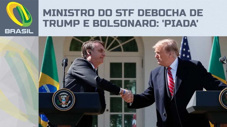 Ministro do STF debocha de relação entre Trump a Bolsonaro: ‘Piada’ Ministro do STF debocha de relação entre Trump a Bolsonaro: ‘Piada’
