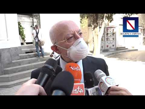 De Luca – Le iniziative culturali della Regione Campania (30.07.21) De Luca – Le iniziative culturali della Regione Campania (30.07.21)