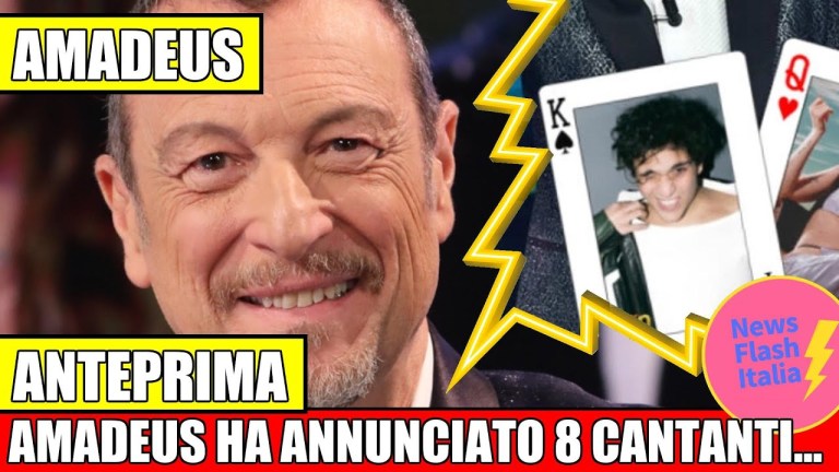 AMADEUS SVELA I PRIMI 8 CANTANTI PER IL SUZUKI MUSIC PARTY AMADEUS SVELA I PRIMI 8 CANTANTI PER IL SUZUKI MUSIC PARTY