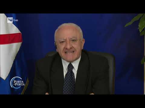 Vincenzo De Luca e Attilio Fontana sulla ”Fase due” – Porta a porta 21/04/2020 Vincenzo De Luca e Attilio Fontana sulla ”Fase due” – Porta a porta 21/04/2020