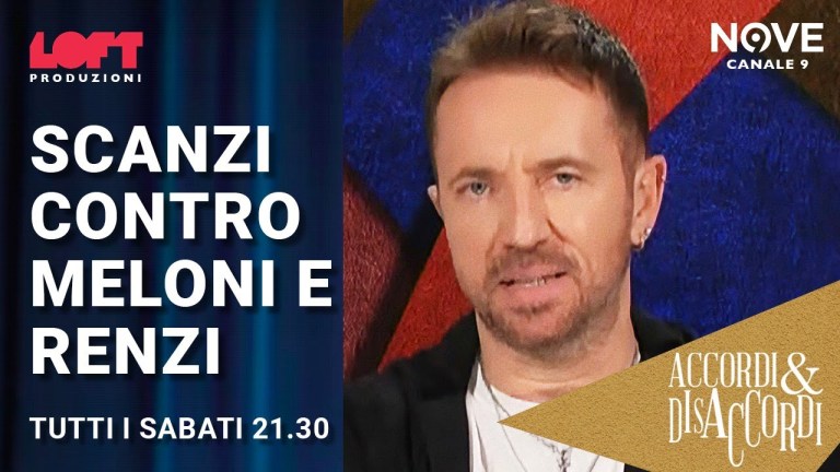 Scanzi contro Meloni e Renzi Scanzi contro Meloni e Renzi