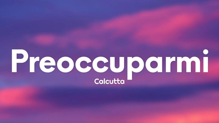 Calcutta – Preoccuparmi (Testo/Lyrics) Calcutta – Preoccuparmi (Testo/Lyrics)
