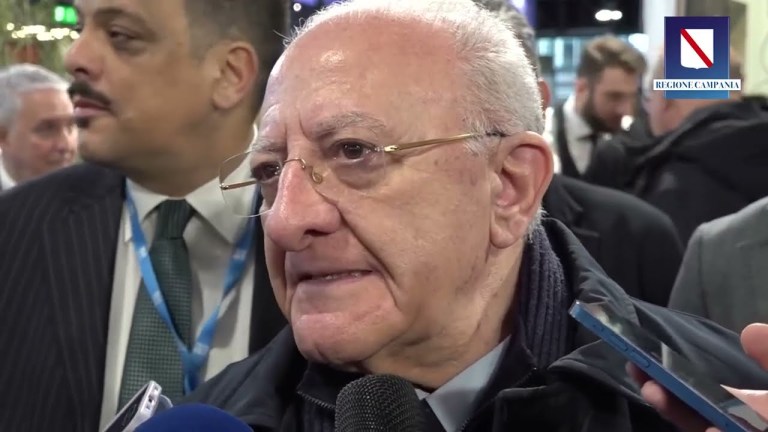 De Luca – La Campania alla Bit di Milano (09.02.25) De Luca – La Campania alla Bit di Milano (09.02.25)