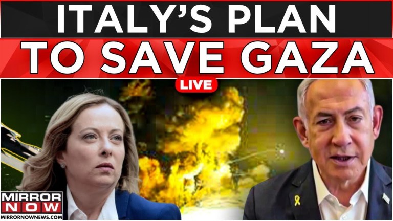 LIVE: Italian Prime Minister Giorgia Meloni’s High-Stakes Mission for Peace In Gaza | World News LIVE: Italian Prime Minister Giorgia Meloni’s High-Stakes Mission for Peace In Gaza | World News