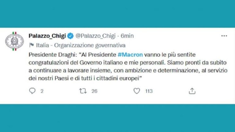 Presidenziali Francia, gli auguri della politica italiana a Macron Presidenziali Francia, gli auguri della politica italiana a Macron