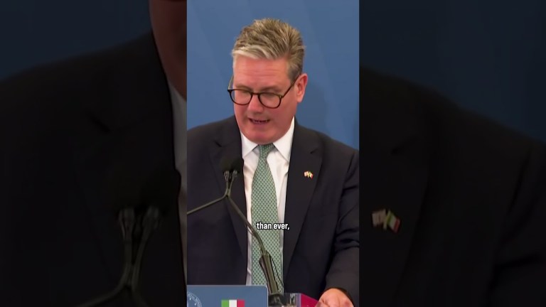 Prime Minister Keir Starmer meets Giorgia Meloni on first official visit to Italy Prime Minister Keir Starmer meets Giorgia Meloni on first official visit to Italy