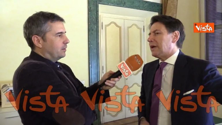 L’intervista a Giuseppe Conte di Agenzia Vista L’intervista a Giuseppe Conte di Agenzia Vista
