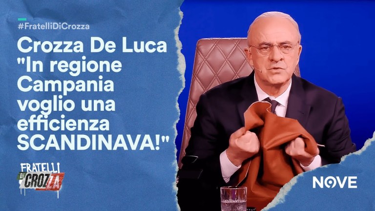 Crozza De Luca “In regione Campania voglio una efficienza SCANDINAVA!” | Fratelli di Crozza Crozza De Luca “In regione Campania voglio una efficienza SCANDINAVA!” | Fratelli di Crozza