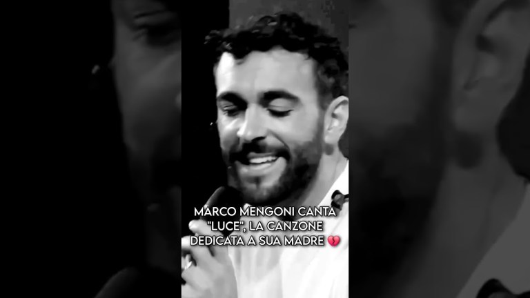Marco Mengoni, la canzone che dedicò alla mamma Marco Mengoni, la canzone che dedicò alla mamma
