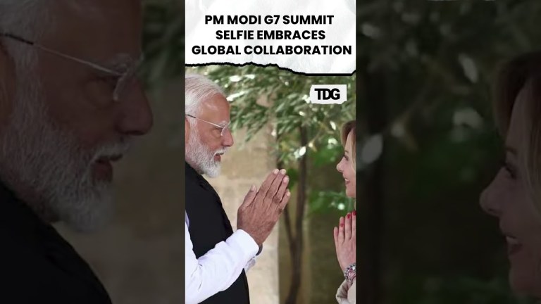#watch | PM Modi and PM Meloni’s G7 Summit Selfie Embraces Global Collaboration #viral #shorts #watch | PM Modi and PM Meloni’s G7 Summit Selfie Embraces Global Collaboration #viral #shorts