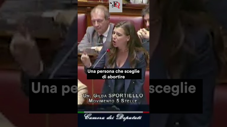 SPORTIELLO (M5S) A MELONI: “CHI SCEGLIE DI ABORTIRE NON È UNA DELINQUENTE” #news #shorts SPORTIELLO (M5S) A MELONI: “CHI SCEGLIE DI ABORTIRE NON È UNA DELINQUENTE” #news #shorts