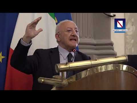 De Luca – L’economia della Campania – Rapporto della Banca d’Italia (20.06.24) De Luca – L’economia della Campania – Rapporto della Banca d’Italia (20.06.24)
