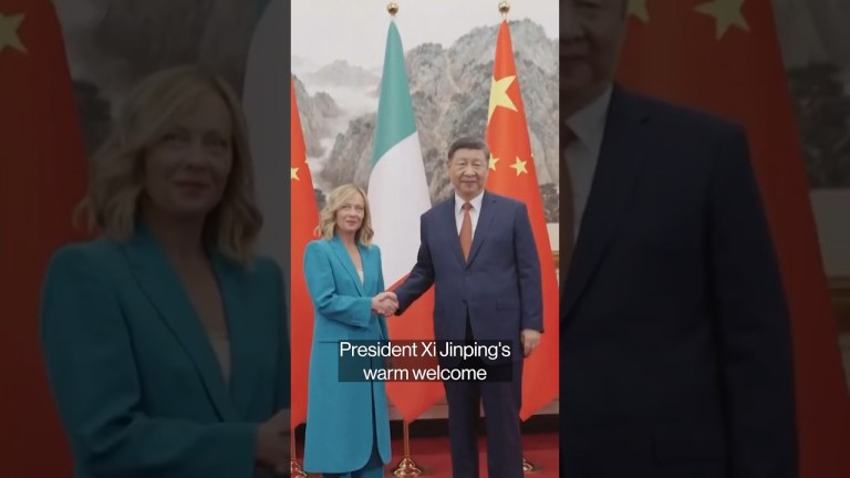 Xi’s Embrace of Meloni Shows China Needs Friends in Europe Xi’s Embrace of Meloni Shows China Needs Friends in Europe