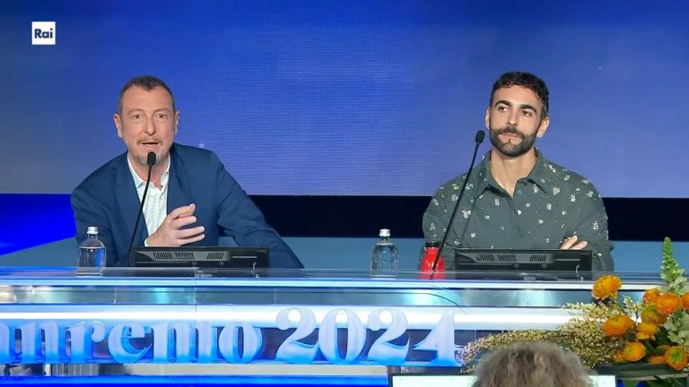 Amadeus: “Felicissimo di iniziare il Festival con Marco Mengoni” – Festival di Sanremo 06/02/2024 Amadeus: “Felicissimo di iniziare il Festival con Marco Mengoni” – Festival di Sanremo 06/02/2024