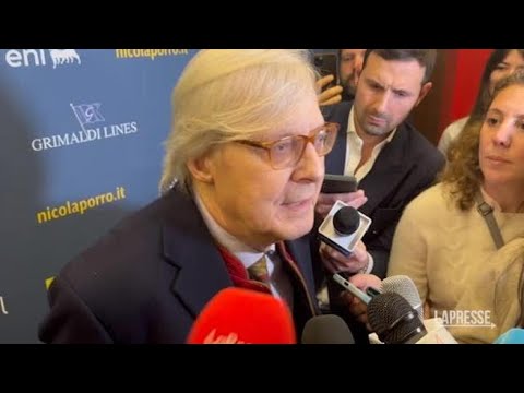 Sgarbi a Sangiuliano: «Uomini che hanno dignità non accolgono lettere anonime» Sgarbi a Sangiuliano: «Uomini che hanno dignità non accolgono lettere anonime»