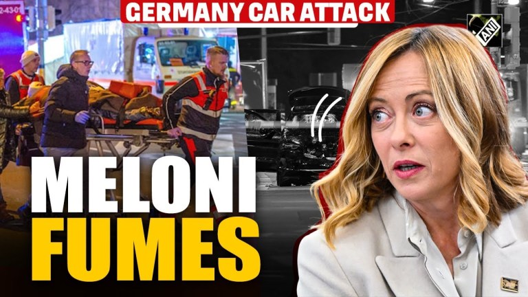 “It’s not the first time…” Italian PM Meloni fumes over car attack in Germany Christmas market “It’s not the first time…” Italian PM Meloni fumes over car attack in Germany Christmas market