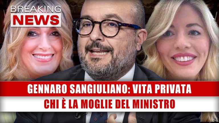 Gennaro Sangiuliano, Vita Privata: Chi È La Moglie Del Ministro! Gennaro Sangiuliano, Vita Privata: Chi È La Moglie Del Ministro!