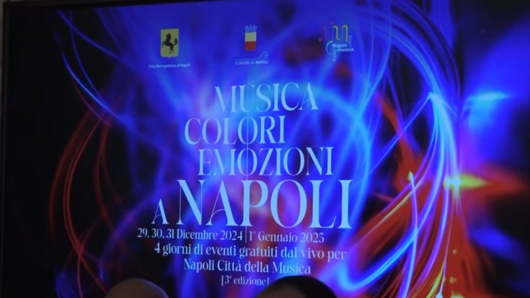 Napoli, presentati gli eventi del Capodanno 2025 Napoli, presentati gli eventi del Capodanno 2025
