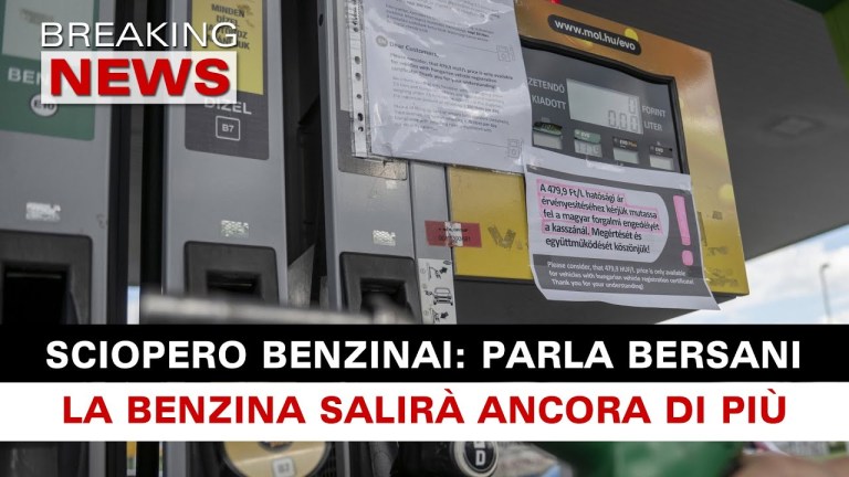 Sciopero Benzinai, Pier Luigi Bersani: Il Prezzo Salirà Ancora! Sciopero Benzinai, Pier Luigi Bersani: Il Prezzo Salirà Ancora!