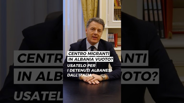 Il Governo usi i centri migranti per i detenuti albanesi dall’Italia Il Governo usi i centri migranti per i detenuti albanesi dall’Italia