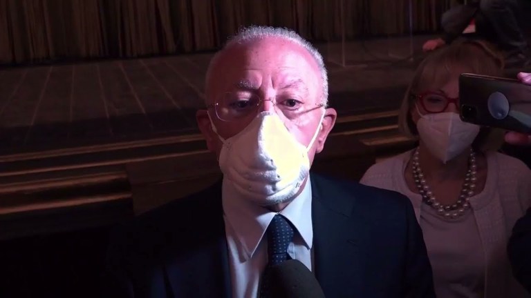 DE LUCA SUL RISULTATO DELLE ELEZIONI DE LUCA SUL RISULTATO DELLE ELEZIONI
