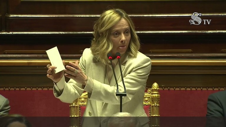 GIORGIA MELONI REPLICA IN SENATO IN VISTA DEL CONSIGLIO EUROPEO GIORGIA MELONI REPLICA IN SENATO IN VISTA DEL CONSIGLIO EUROPEO