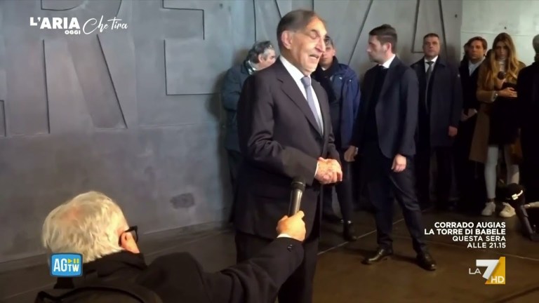 Memoriale della Shoah, Ignazio La Russa: “Se mi sento un po’ antifascista? Buongiorno a tutti, … Memoriale della Shoah, Ignazio La Russa: “Se mi sento un po’ antifascista? Buongiorno a tutti, …