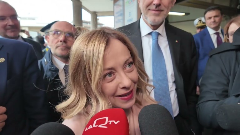 La Premier Meloni a Teramo per Marsilio: “Effetto Sardegna? Intanto è ancora da vedere” La Premier Meloni a Teramo per Marsilio: “Effetto Sardegna? Intanto è ancora da vedere”