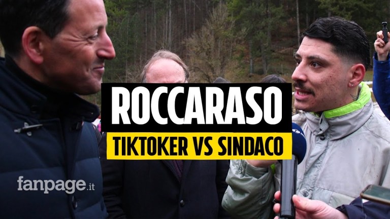 Roccaraso, il tiktoker Antony Sansone al sindaco: “Chiedi scusa a Napoli”, lui replica: “Mai offeso” Roccaraso, il tiktoker Antony Sansone al sindaco: “Chiedi scusa a Napoli”, lui replica: “Mai offeso”