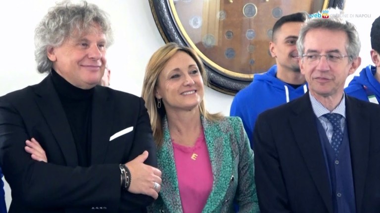 Il Napoli Futsal vince la Coppa Italia, gli atleti ricevuti a Palazzo san Giacomo Il Napoli Futsal vince la Coppa Italia, gli atleti ricevuti a Palazzo san Giacomo