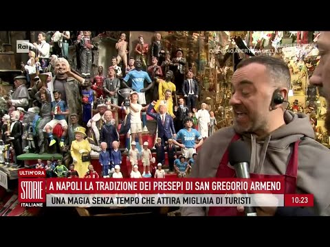 A Napoli la tradizione dei presepi di San Gregorio Armeno – Storie italiane 24/12/2024 A Napoli la tradizione dei presepi di San Gregorio Armeno – Storie italiane 24/12/2024