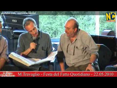Travaglio sui servizi del Tg1 e gli editoriali di Vespa (Festa del Fatto Quotidiano, 22.05.2010) Travaglio sui servizi del Tg1 e gli editoriali di Vespa (Festa del Fatto Quotidiano, 22.05.2010)