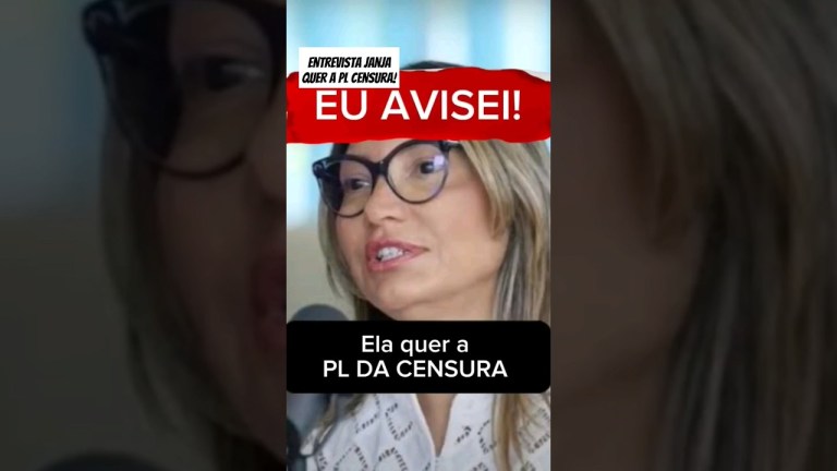 JANJA QUER A PL DA CENSURA! #brasil #politica #news JANJA QUER A PL DA CENSURA! #brasil #politica #news