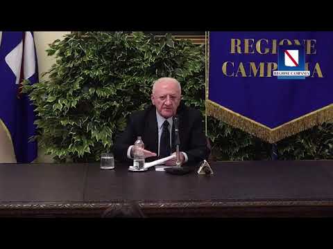 De Luca – Fondi di Coesione, un successo della Campania (23.09.24) De Luca – Fondi di Coesione, un successo della Campania (23.09.24)