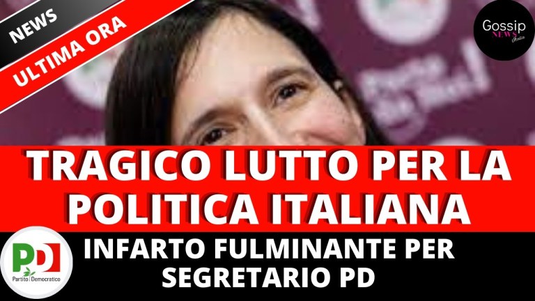 Tragico lutto per la politica italiana!! Segretario PD colpito da infarto fulminante..Tutti in lutto Tragico lutto per la politica italiana!! Segretario PD colpito da infarto fulminante..Tutti in lutto