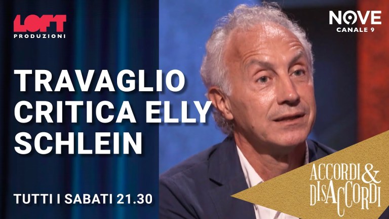 Travaglio critica Elly Schlein Travaglio critica Elly Schlein