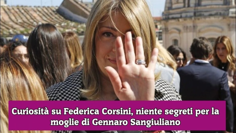 Curiosità su Federica Corsini, niente segreti per la moglie di Gennaro Sangiuliano Curiosità su Federica Corsini, niente segreti per la moglie di Gennaro Sangiuliano