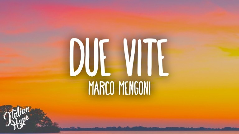 Marco Mengoni – DUE VITE Marco Mengoni – DUE VITE