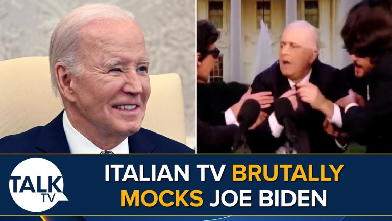 Italian TV MOCKS Joe Biden In ‘Hilarious’ Sketch Of President’s On-Stage Gaffes Italian TV MOCKS Joe Biden In ‘Hilarious’ Sketch Of President’s On-Stage Gaffes