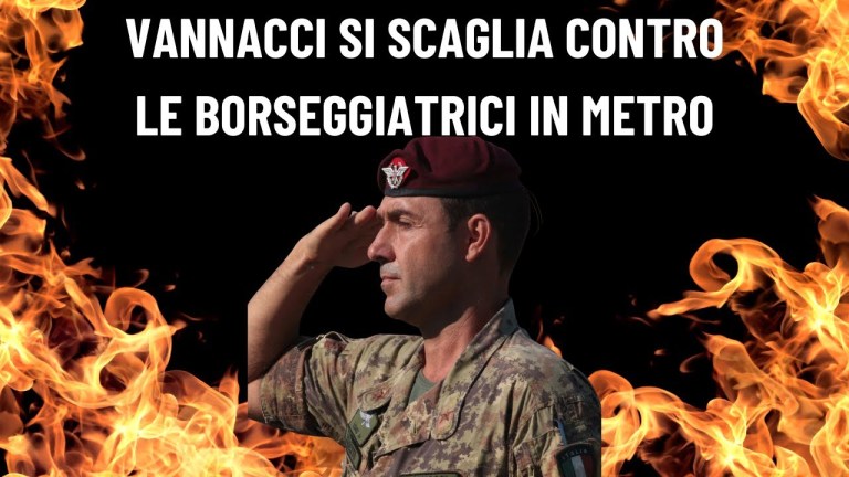 Vannacci si scaglia Contro le Borseggiatrici in Metro – Situazione Intollerabile! Vannacci si scaglia Contro le Borseggiatrici in Metro – Situazione Intollerabile!