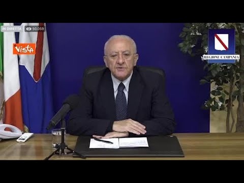 Coronavirus, De Luca: “Ispettori in Campania cialtronata propagandistica” Coronavirus, De Luca: “Ispettori in Campania cialtronata propagandistica”